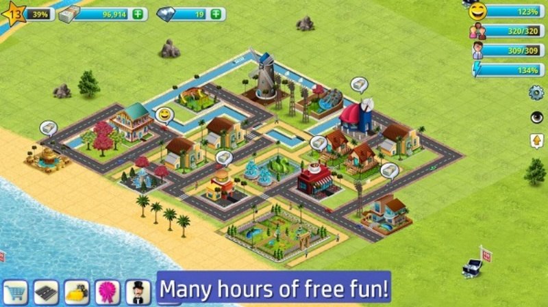Village City: Island Sim������ģ�⵺��2v1.15.1 ��׿��