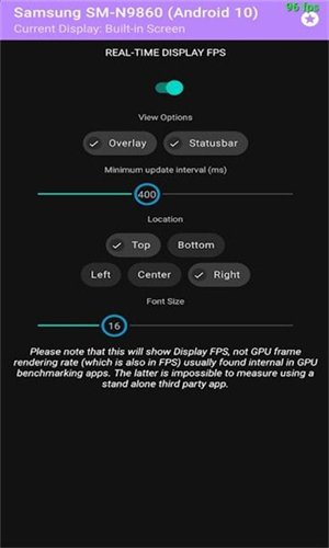 display fps֡����ʾ������(Real-time FPS)v2.2.3 ��׿��