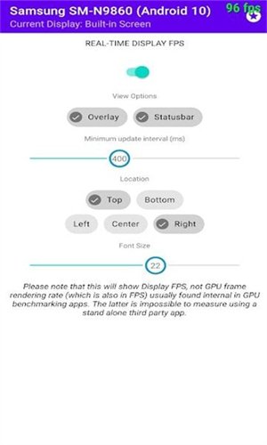 display fps֡����ʾ������(Real-time FPS)v2.2.3 ��׿��