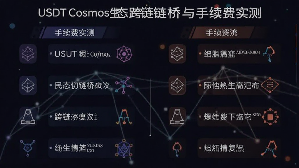 USDT Cosmos生态跨链桥对比与手续费实测配图