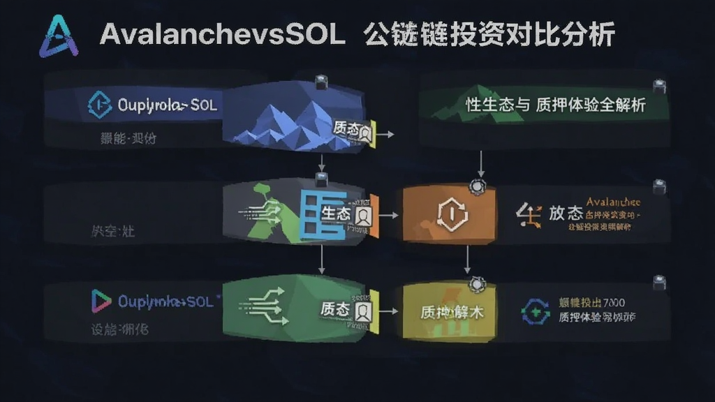 AvalanchevsSOL 公链投资对比分析 性能生态与质押体验全解析