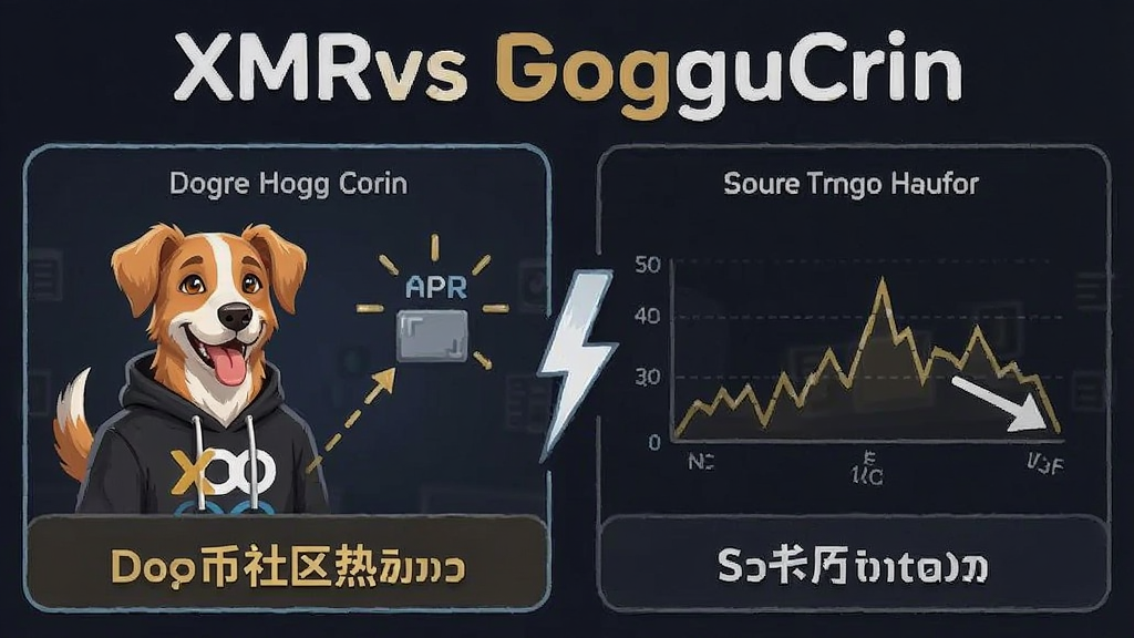 XMRvs狗狗币 狗狗币社区热度与价格波动配图
