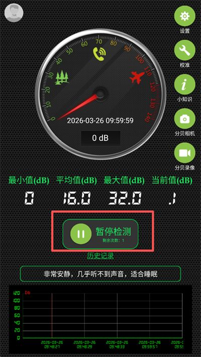 分贝仪测试噪音