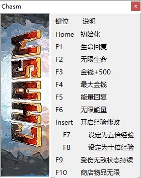 深渊矿坑十项修改器v1.02C 中文版