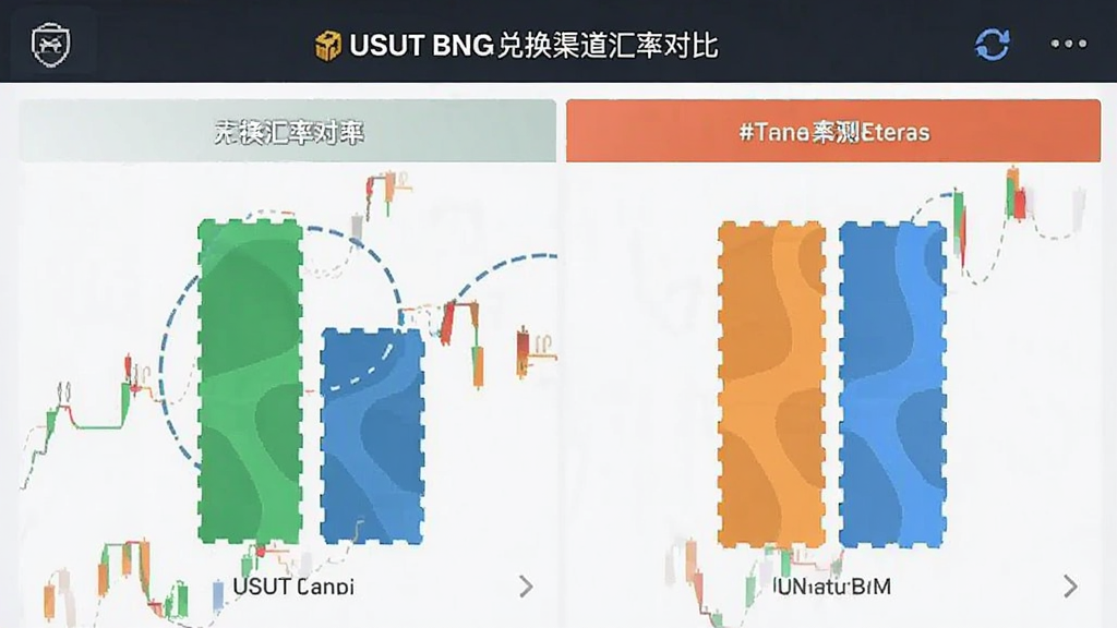 USDT BNB兑换渠道汇率对比截图