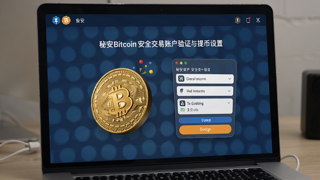 秘安比特币安全交易账户验证与提币设置界面