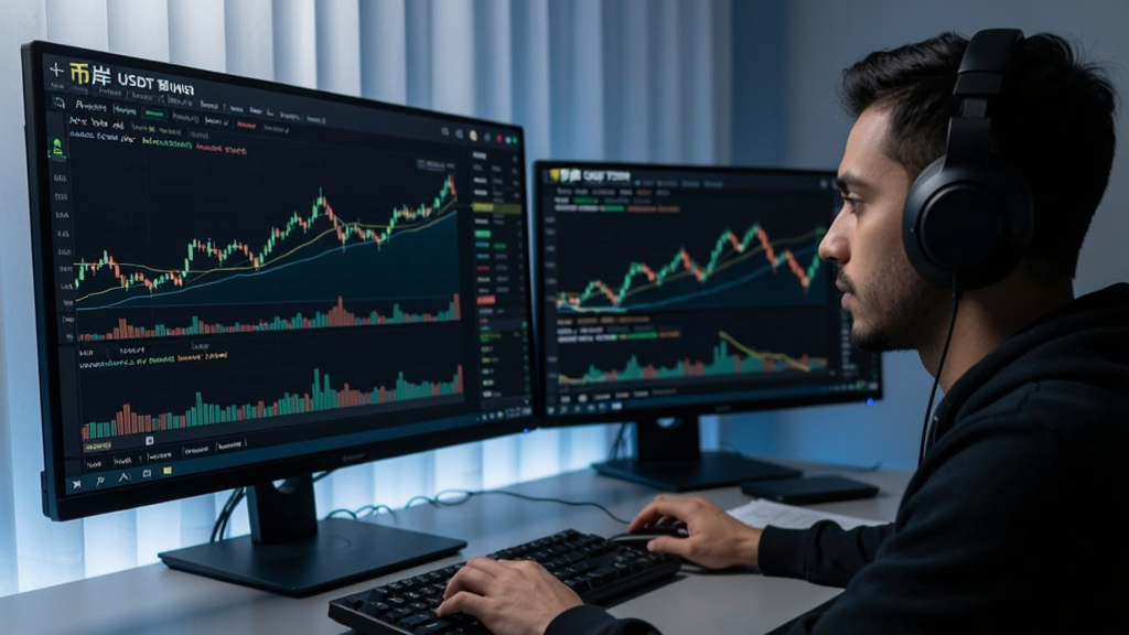 币岸 USDT 预测 最新走势分析 配图 用户盯盘场景