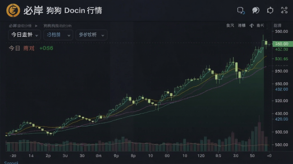 必岸 狗狗币 行情 今日走势盘面分析配图