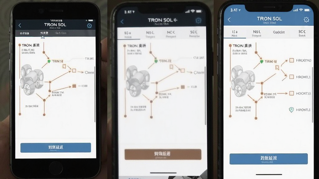 Tron SOL 跨链桥 手续费 到账延迟 实测截图 钱包操作界面