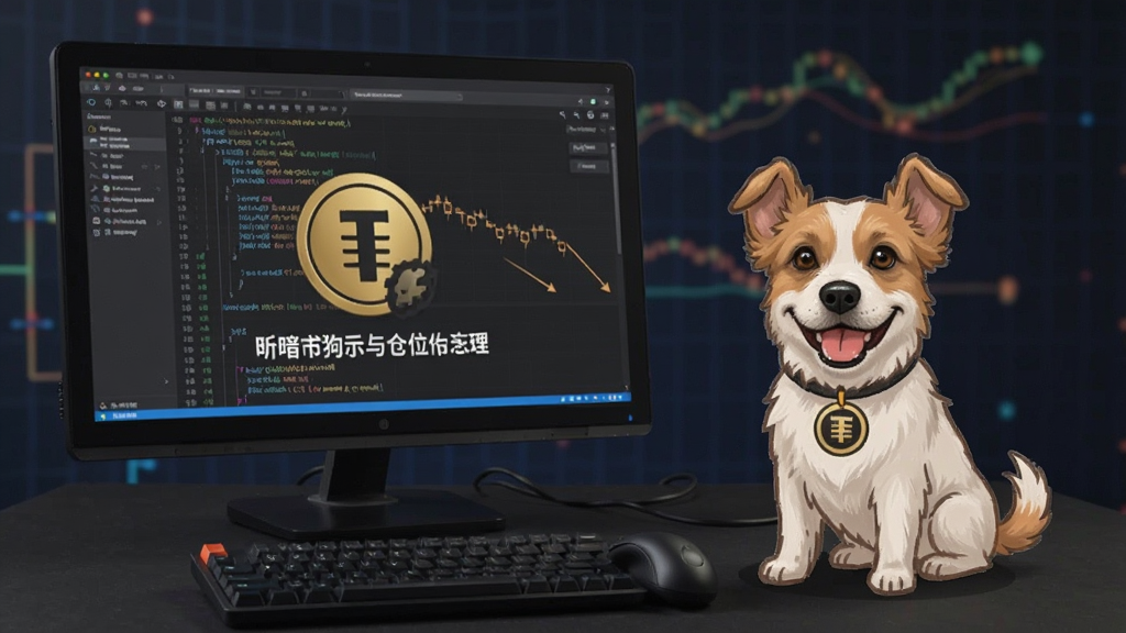 币暗狗狗币新手投资风险提示与仓位管理示意图