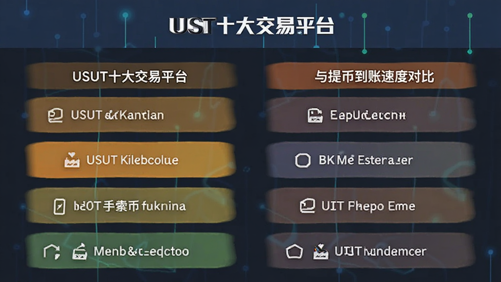 USDT十大交易平台 手续费与提币到账速度对比