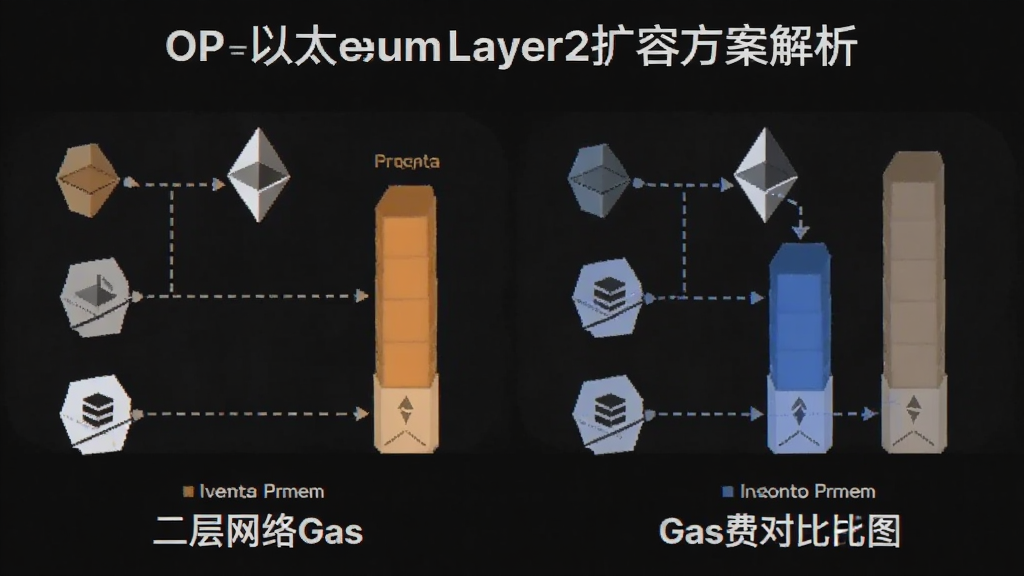OP和以太坊Layer2扩容方案解析 二层网络Gas费对比图
