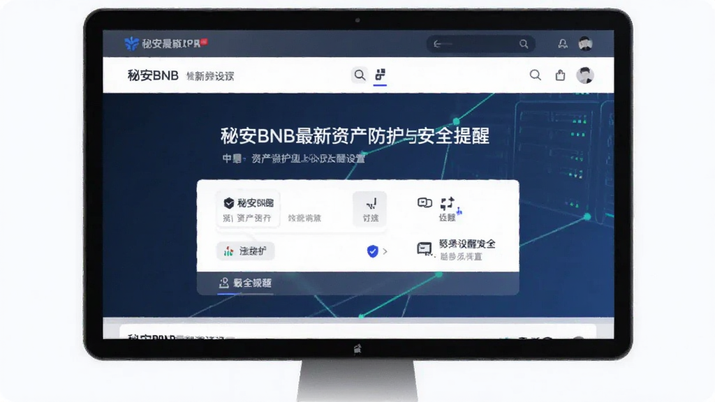 秘安BNB最新资产防护与安全提醒设置页面