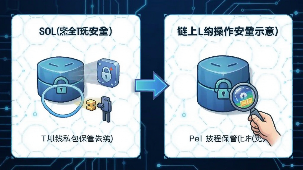 SOL安全吗 钱包私钥保管与链上操作安全示意
