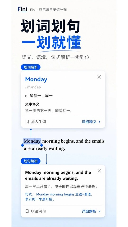 菲尼每日英语外刊appv1.1.0 最新版
