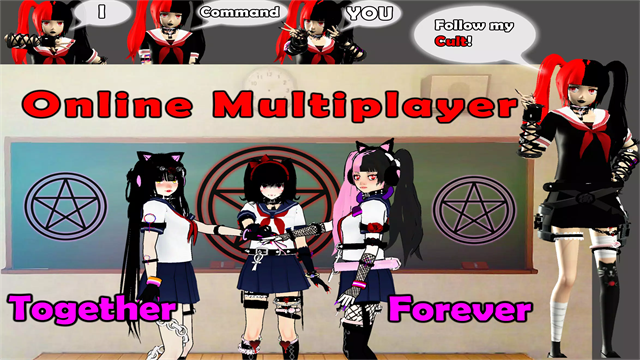 女子校园模拟器中文版下载(School Girls Simulator Mod)v