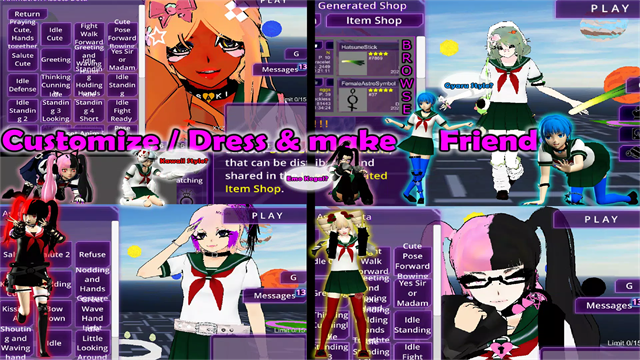 女子校园模拟器中文版下载(School Girls Simulator Mod)v