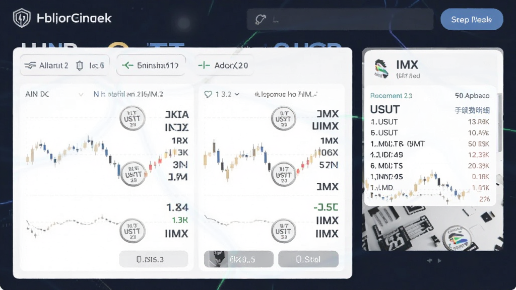 USDT和IMX币币交易挂单页面 手续费明细