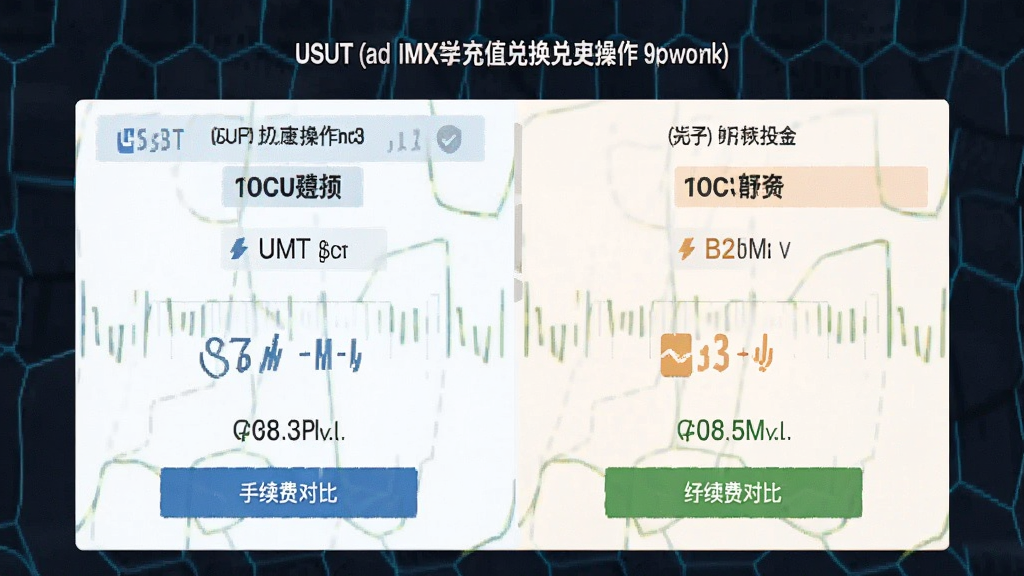 USDT和IMX充值兑换操作界面截图 手续费对比