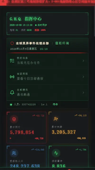 全球灵异事件处理总部安卓版v1.0 官方版