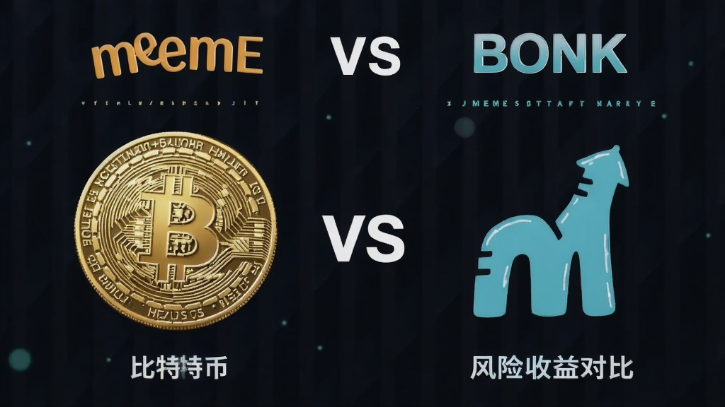 比特币vsBONK 比特币与meme币风险收益对比