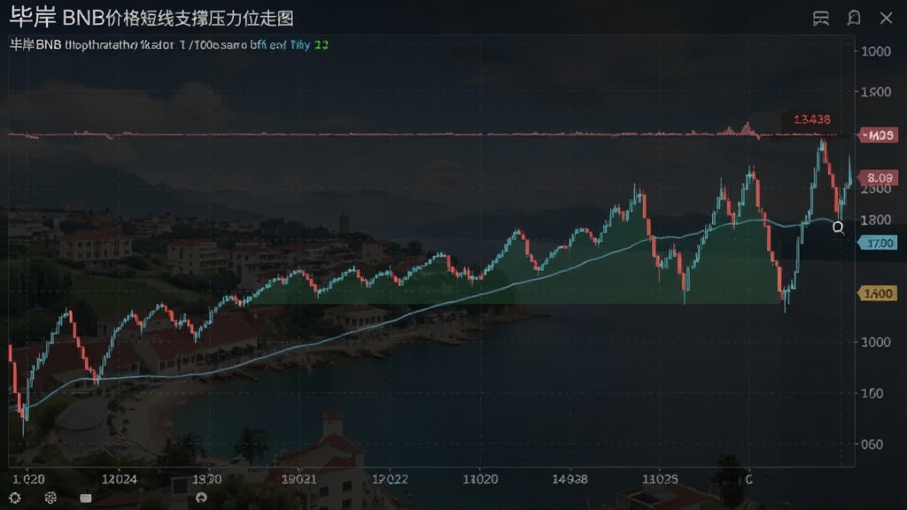 毕岸BNB价格短线支撑压力位走势图