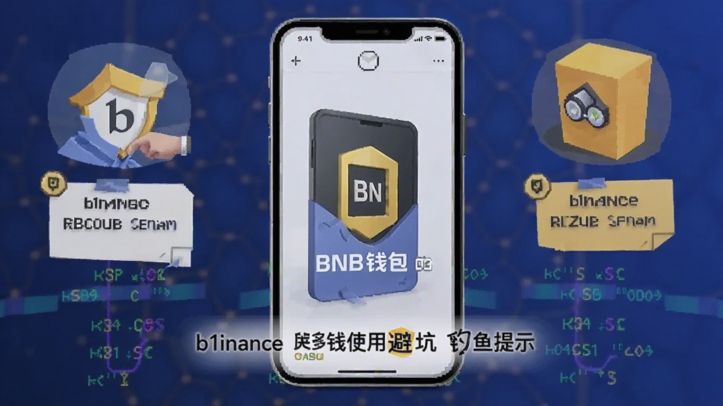 b1nance BNB 钱包安全使用避坑防钓鱼提示配图