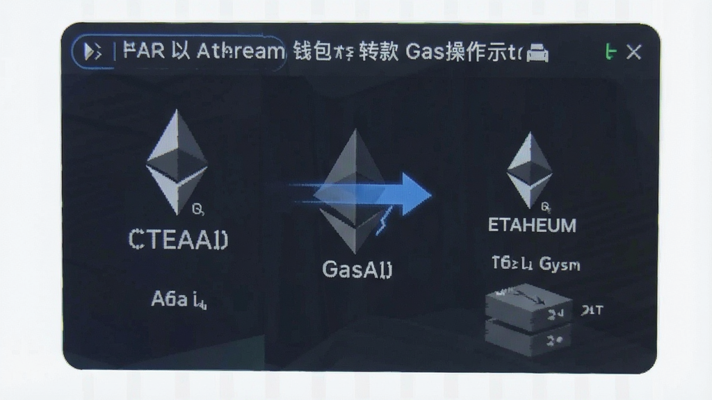 毕安以太坊钱包转账收款Gas费设置操作示意图
