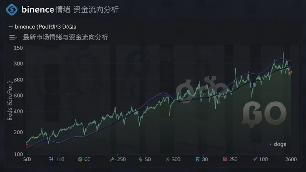 binence 狗狗币 最新市场情绪与资金流向分析图