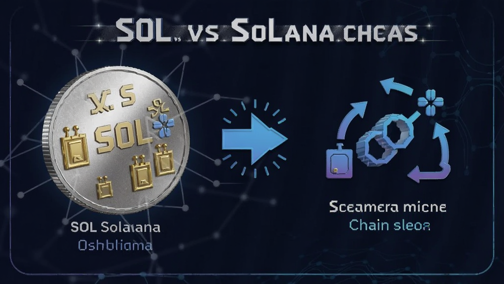 SOLvsSolana SOL代币与Solana公链关系科普配图