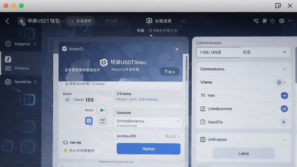 毕岸USDT钱包安全使用全流程操作界面截图