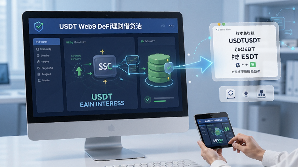 USDT Web3 DeFi理财借贷池存USDT赚利息场景配图