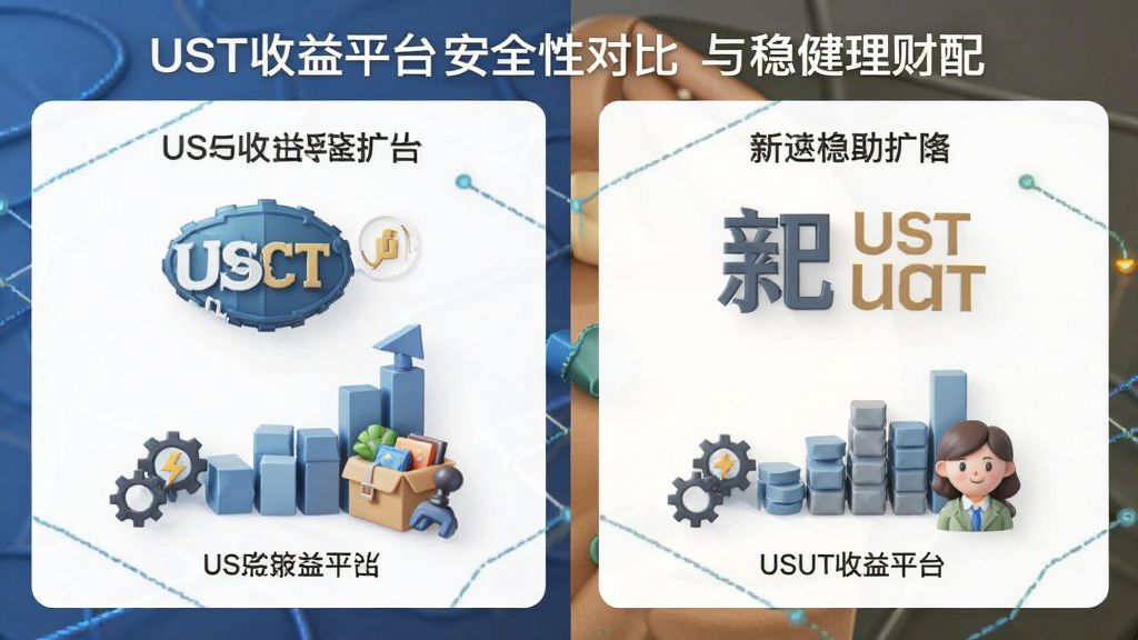 USDT收益平台安全性对比与稳健理财配图