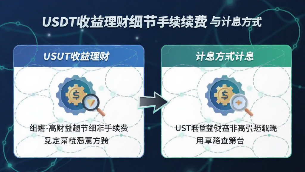 USDT收益理财细节手续费与计息方式配图