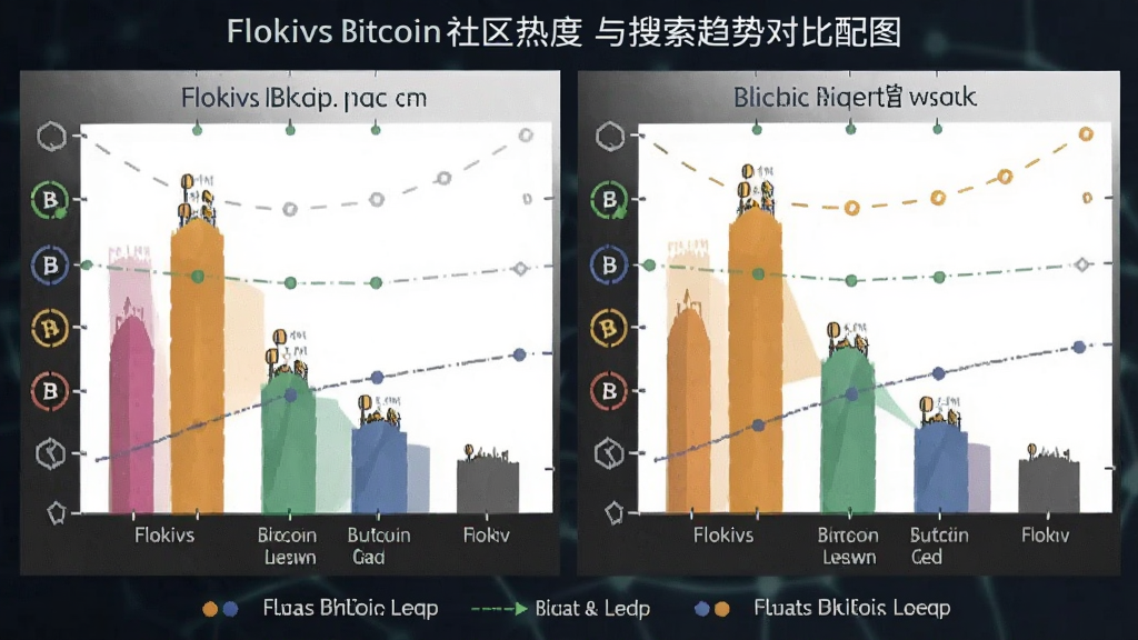 Flokivs比特币社区热度与搜索趋势对比配图
