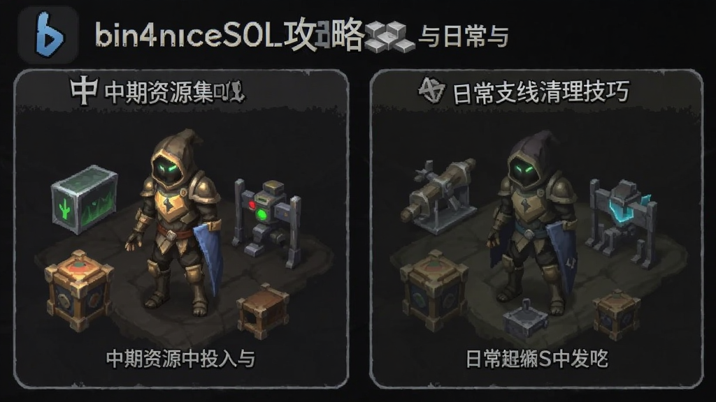 bin4nceSOL攻略 中期资源集中投入与日常支线清理技巧