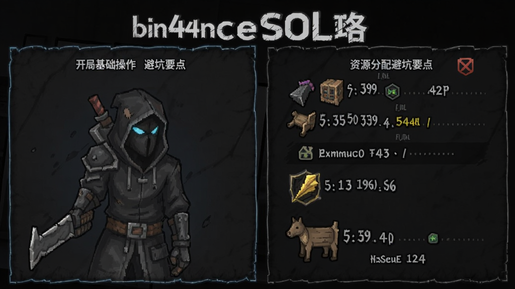 bin4nceSOL攻略 开局基础操作与资源分配避坑要点