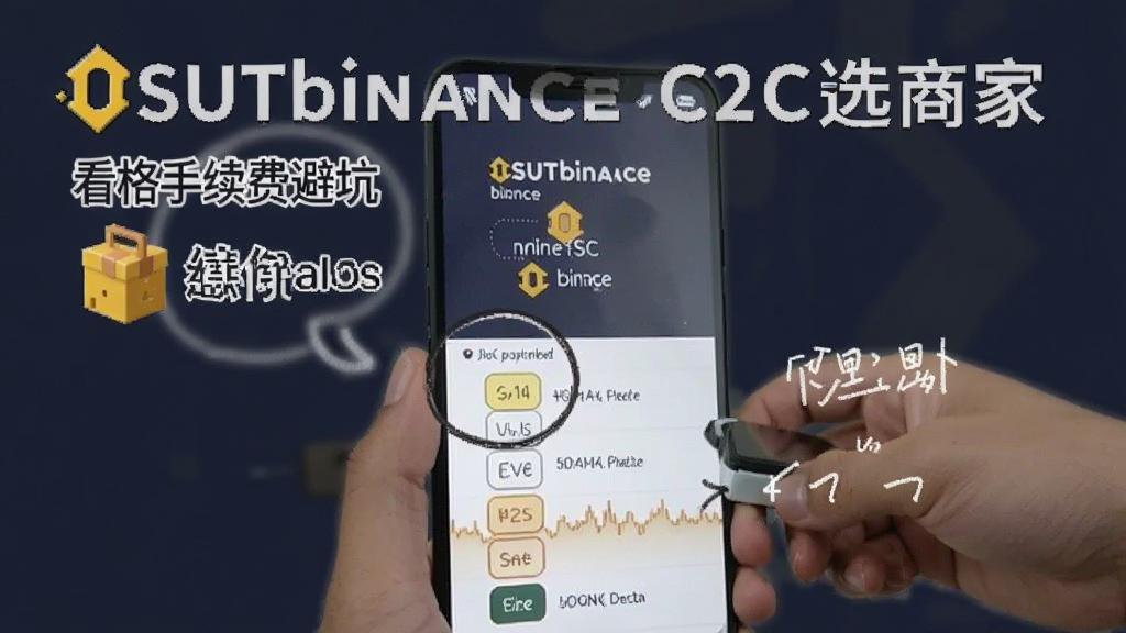 USDTbinace C2C选商家看价格手续费避坑配图
