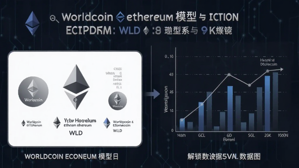 Worldcoin以太坊WLD代币经济模型与解锁数据图