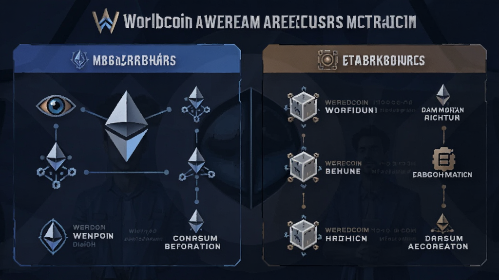 Worldcoin以太坊生态应用场景与风险提示示意图