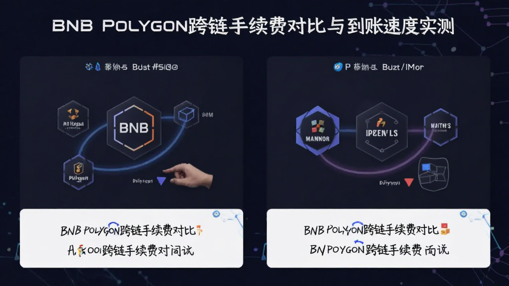 BNB Polygon跨链手续费对比与到账速度实测配图