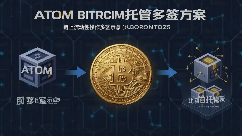 ATOM 比特币托管多签方案 链上流动性操作示意