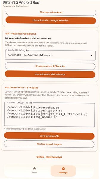 DirtyFrag Android Rootapp下载v1.0.3 安卓版