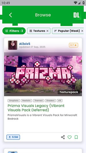 MCPEDL�ҵ�����ģ�����app����v2.4.5 ��׿��