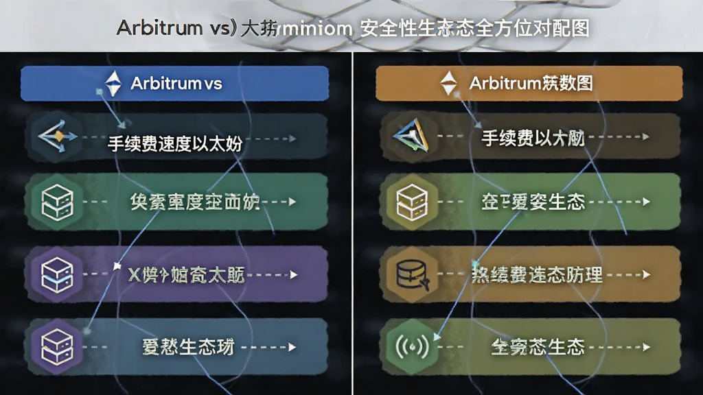 Arbitrumvs以太坊 两者手续费速度安全性生态全方位对比配图