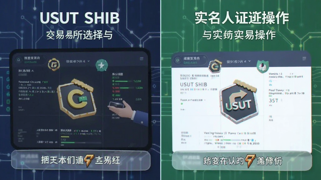 USDT SHIB 交易所选择与实名认证操作配图