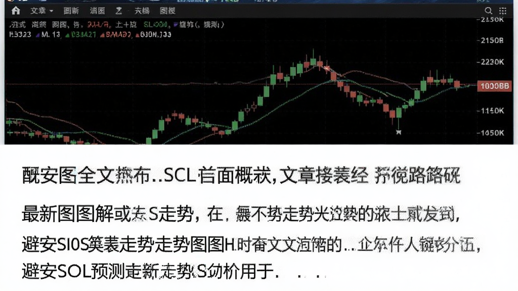 避安SOL预测最新走势分析盘面图解 用于文章首图概括全文