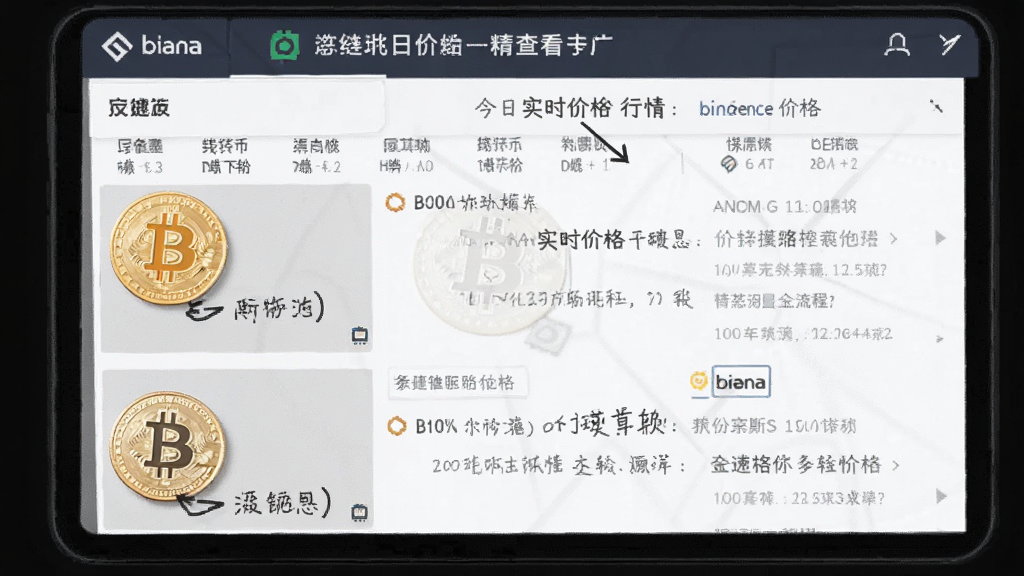 binence比特币价格 币安比特币今日实时价格行情查看方法全流程配图