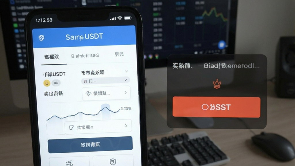 币岸USDT买入卖出下单界面操作配图