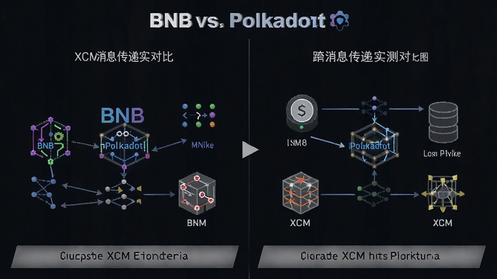 BNBvsPolkadot 跨链桥接与XCM消息传递实测对比图